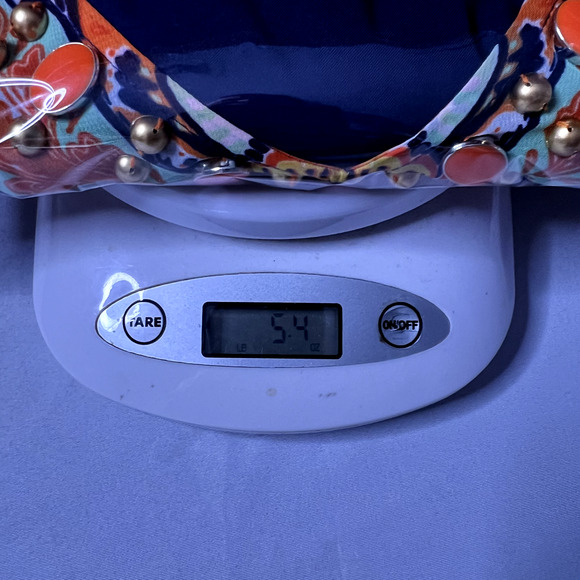 Susan Graver Womens XS Orange Paisley Kimono Kaftan‎ Blouse Set Oversized Boho - Picture 13 of 13